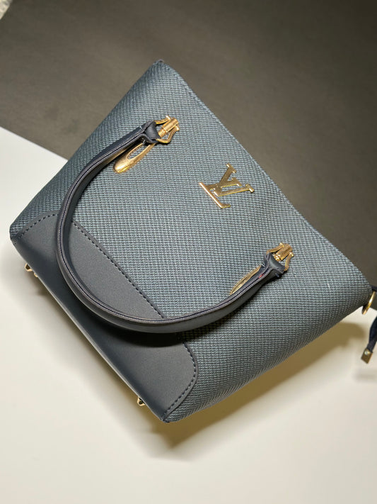 Azure & Ivory Tote