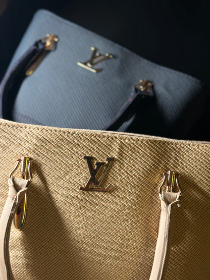 Azure & Ivory Tote