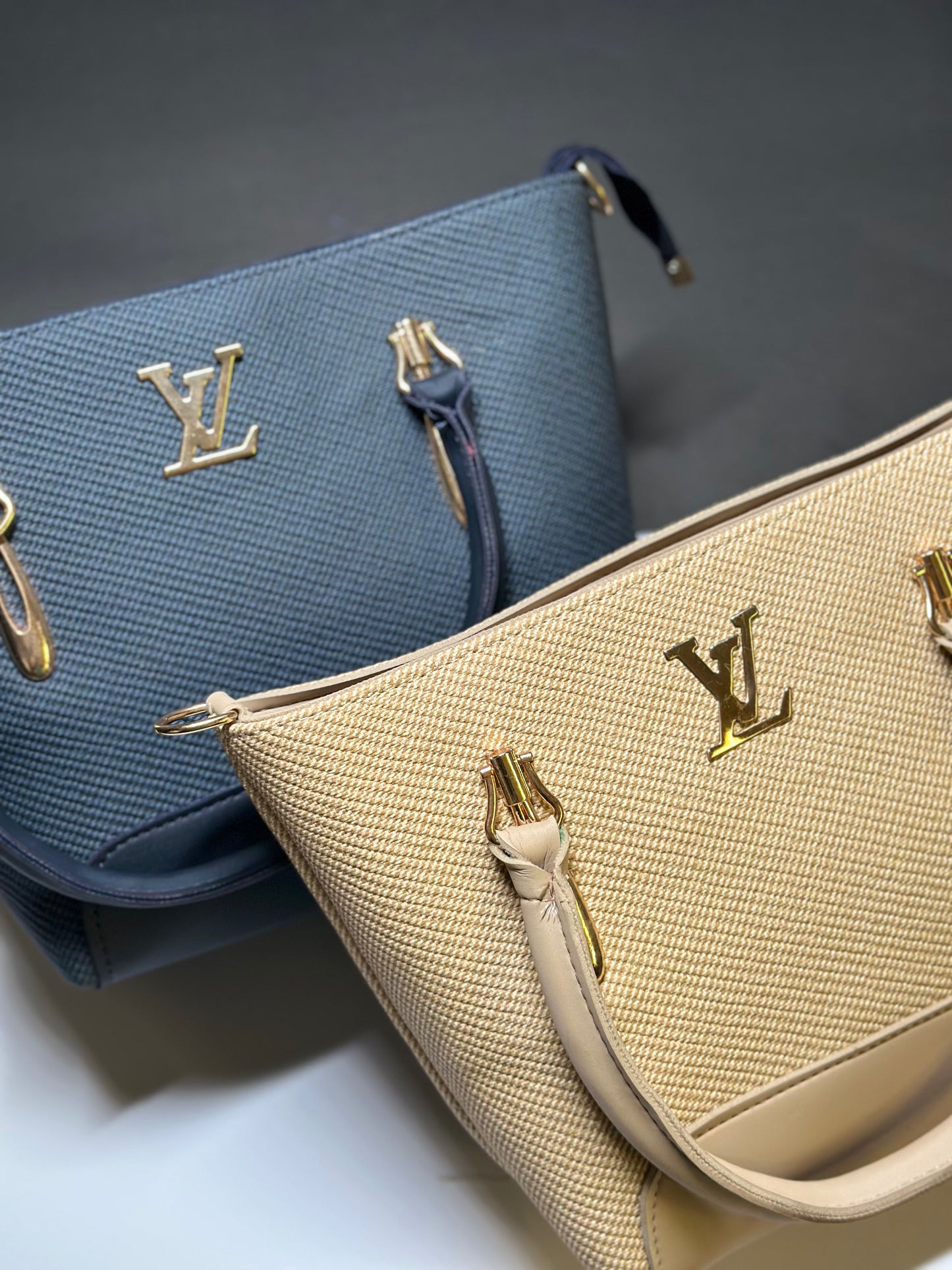 Azure & Ivory Tote